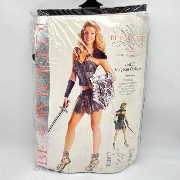 New Be Wicked Gorgeous Gladiatrix Costume - Size M/L - Picture 1 of 6